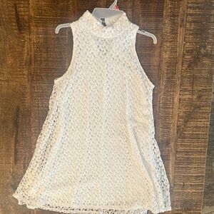 Derek heart white dress